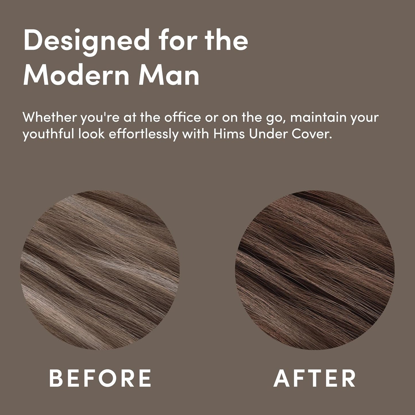 HIMS Under Cover – Hårfarge og Conditioner (Mørk Brun)