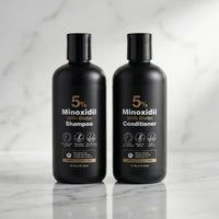 Minoxidil Shampoo & Conditioner 5% – For sunnere hodebunn og sterkere hår (600 ml)