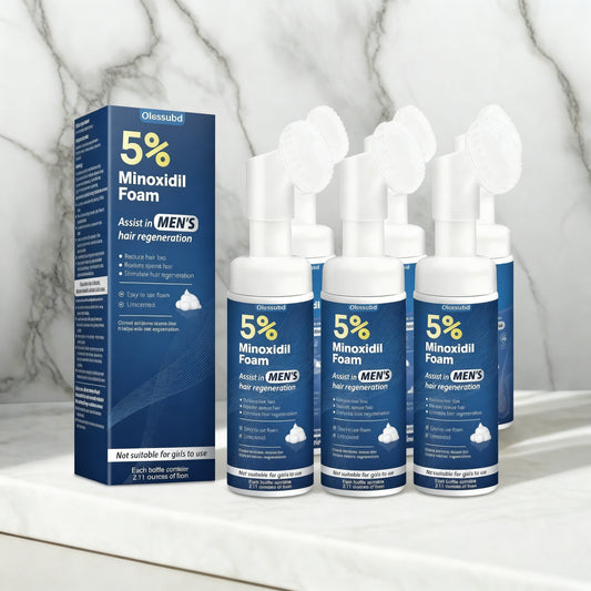 Minoxidil 5 % Foam med applikator – 6 måneders forbruk